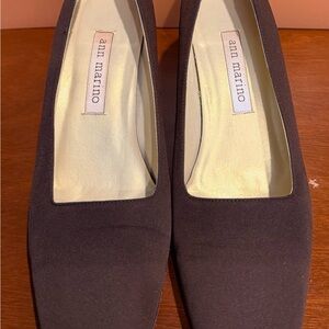 Ann Marino Women's Elegant Black Flats